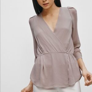 Aritzia Babaton Alexander Blouse